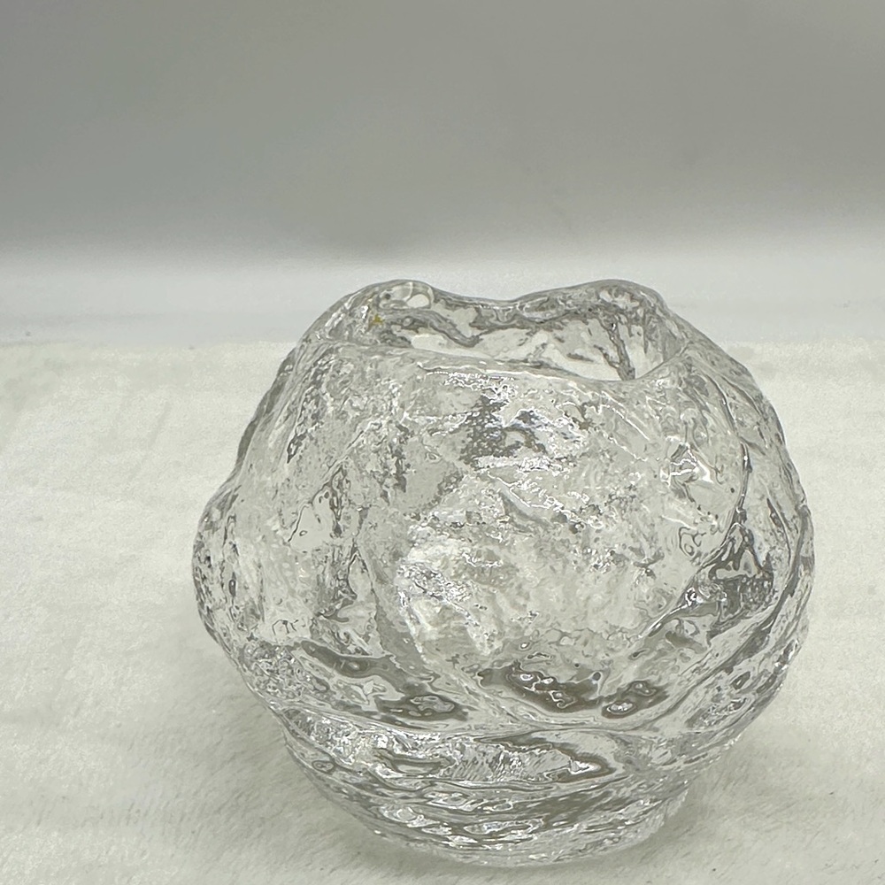 Kosta Boda Sweden Design Snowball Tea-light/Votive Holder